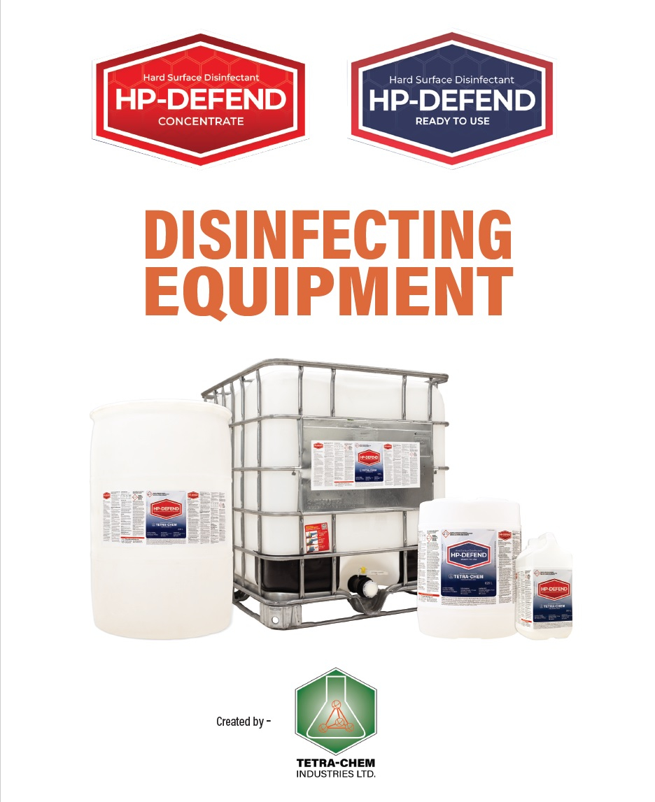 Disinfectant Equipment Catalogue 2025 HP DEFEND
