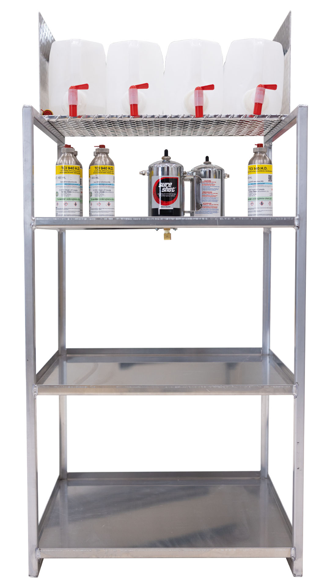 TCI 140 & 940 Rack with Charging Port (No chemical included)